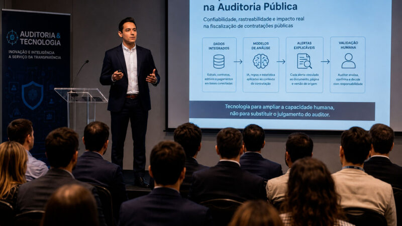 Auditoria pública combina IA e revisão humana contra riscos