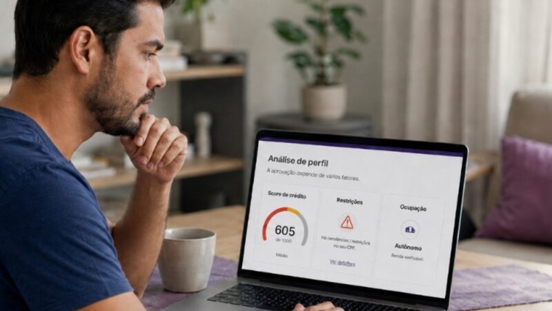 Score, restrições e ocupação pesam mais na aprovação