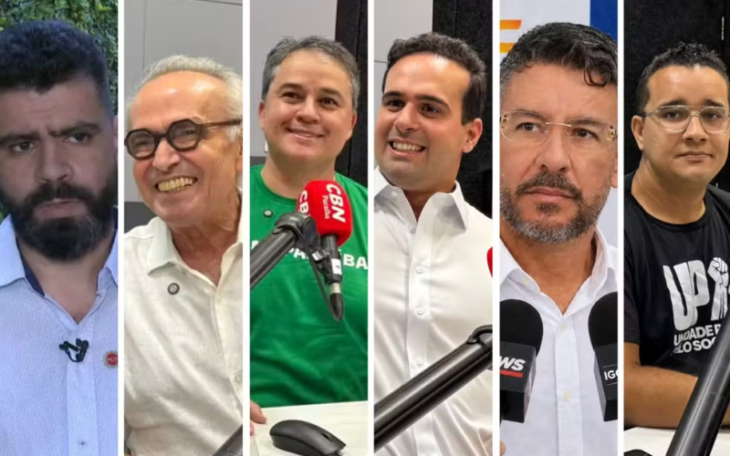 Veja a agenda de campanha dos candidatos ao Governo da PB nesta quinta-feira