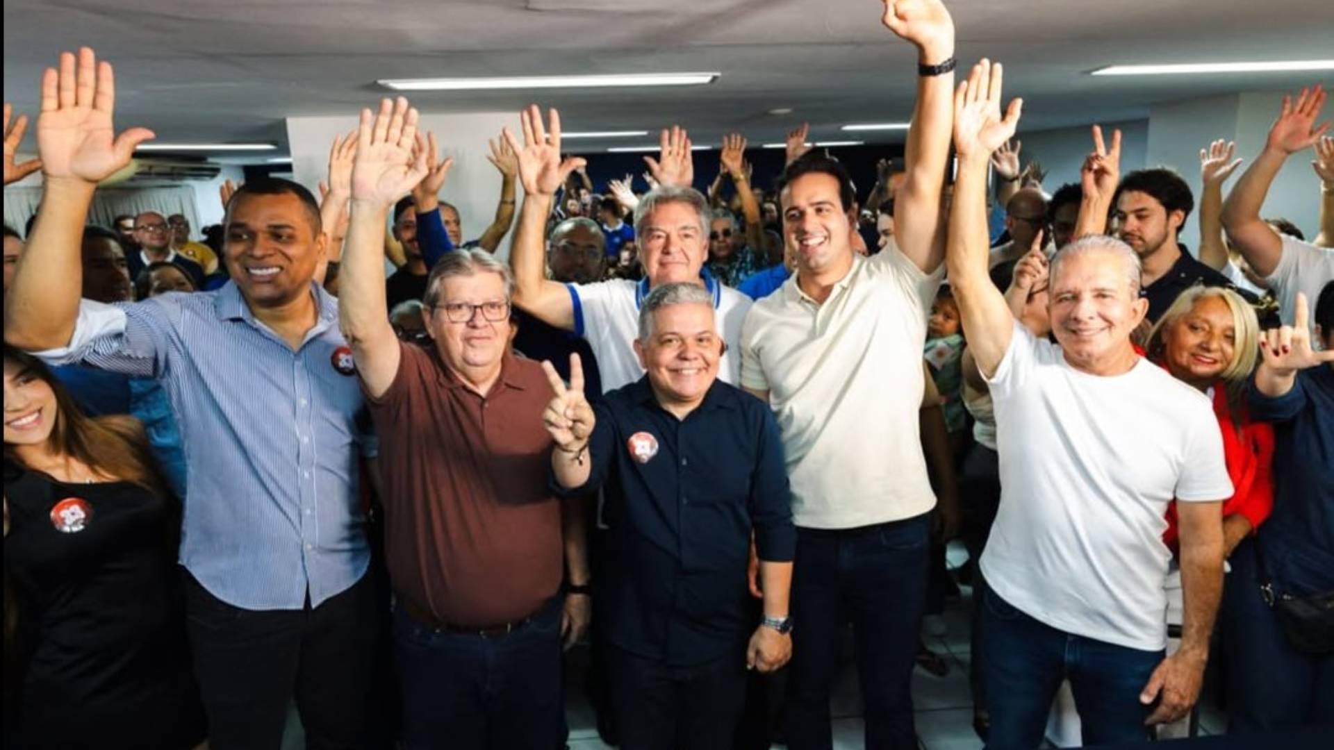 Reviravolta estratégica na política paraibana Mobiliza lança sete nomes para a câmara federal e consolida apoio decisivo à chapa governista em convenção estadual para as eleições de outubro