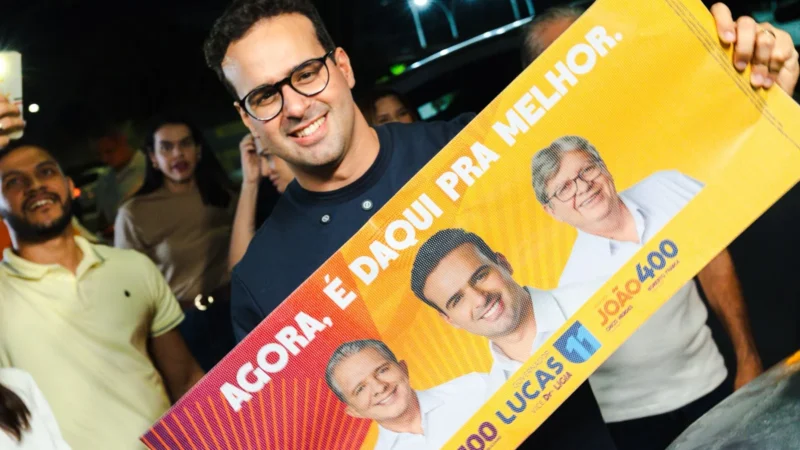 Lucas Ribeiro Inicia Campanha ao Governo da Paraíba com Mega Mobilização em João Pessoa, Campina Grande e Santa Rita