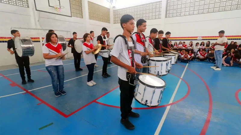Bandas Marciais de Escolas Municipais de João Pessoa Ensaíam Intensamente para os Tradicionais Desfiles Cívicos de Setembro
