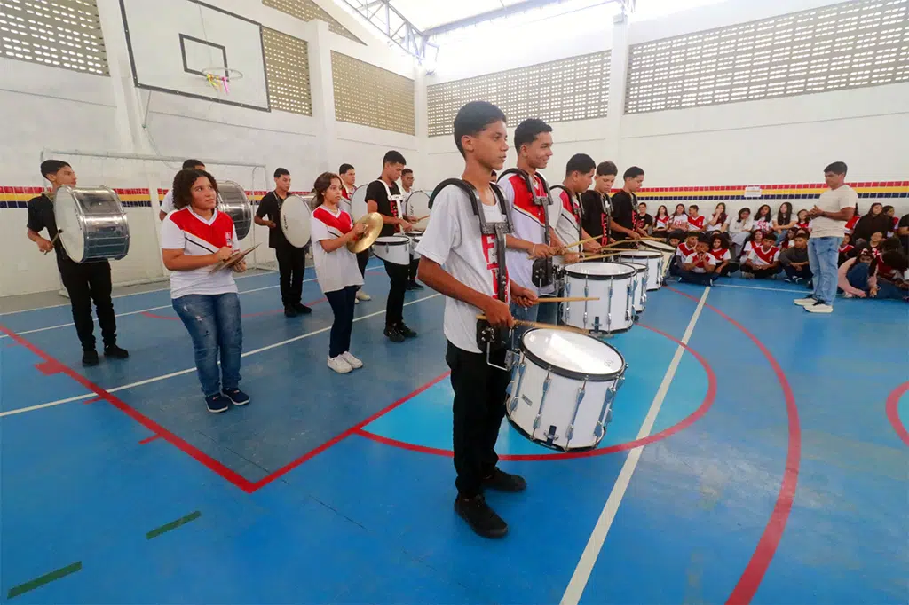 Bandas Marciais de Escolas Municipais de João Pessoa Ensaíam Intensamente para os Tradicionais Desfiles Cívicos de Setembro