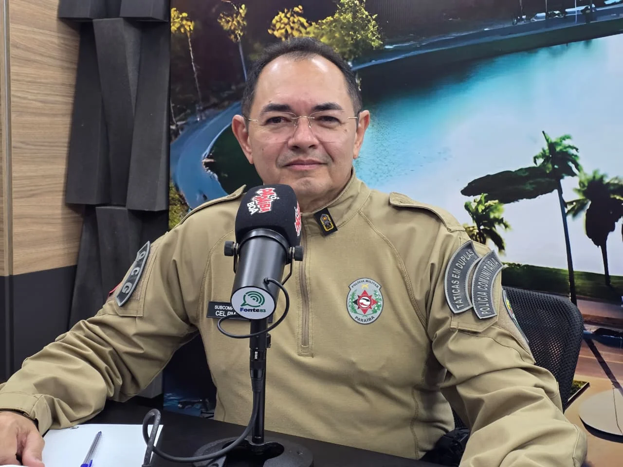 Comandante da PM da Paraíba desmente Renan Santos: ‘Não era barricada, era entulho e lixo’