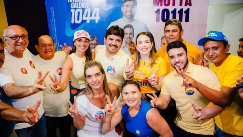 Olívia Motta e Murilo Galdino inauguram comitê central em Itaporanga: União política para impulsionar o Vale do Piancó rumo ao desenvolvimento