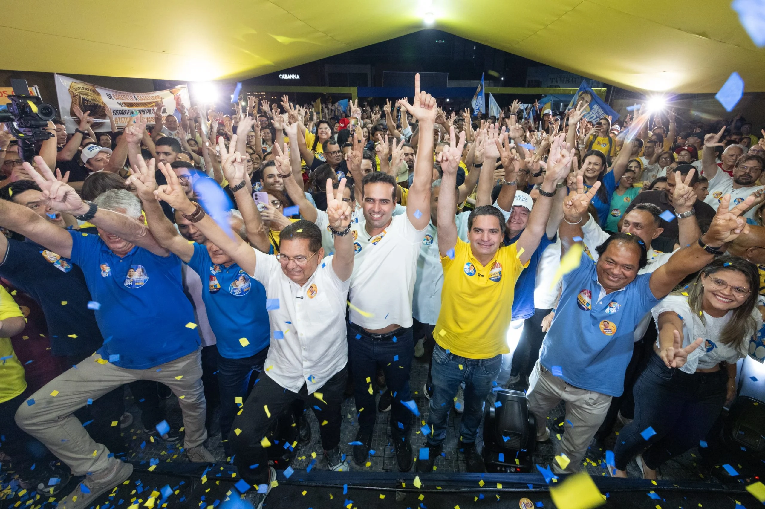 Lucas Ribeiro reforça aliança estratégica com Adriano e Murilo Galdino em evento chave para 2026