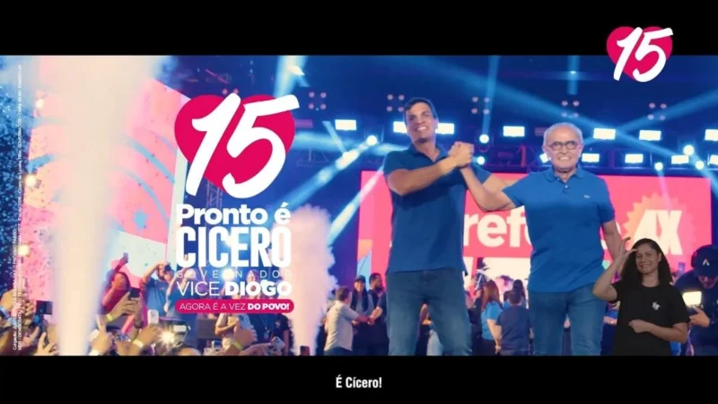 Cícero Lucena no Guia Eleitoral: “Paraíba precisa de um governador preparado e independente para tomar decisões”