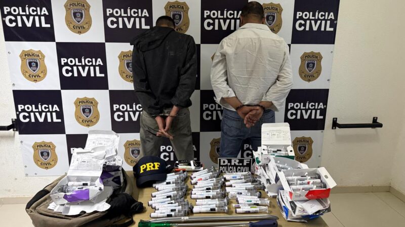 Operação conjunta desmantela sofisticada quadrilha interestadual de R$ 500 mil em furtos de canetas emagrecedoras e acende alerta para riscos à saúde pública em medicamentos ilegais