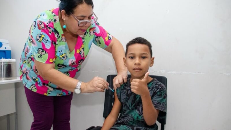 Paraíba aplica mais de 63 mil doses no Dia D de Multivacinação