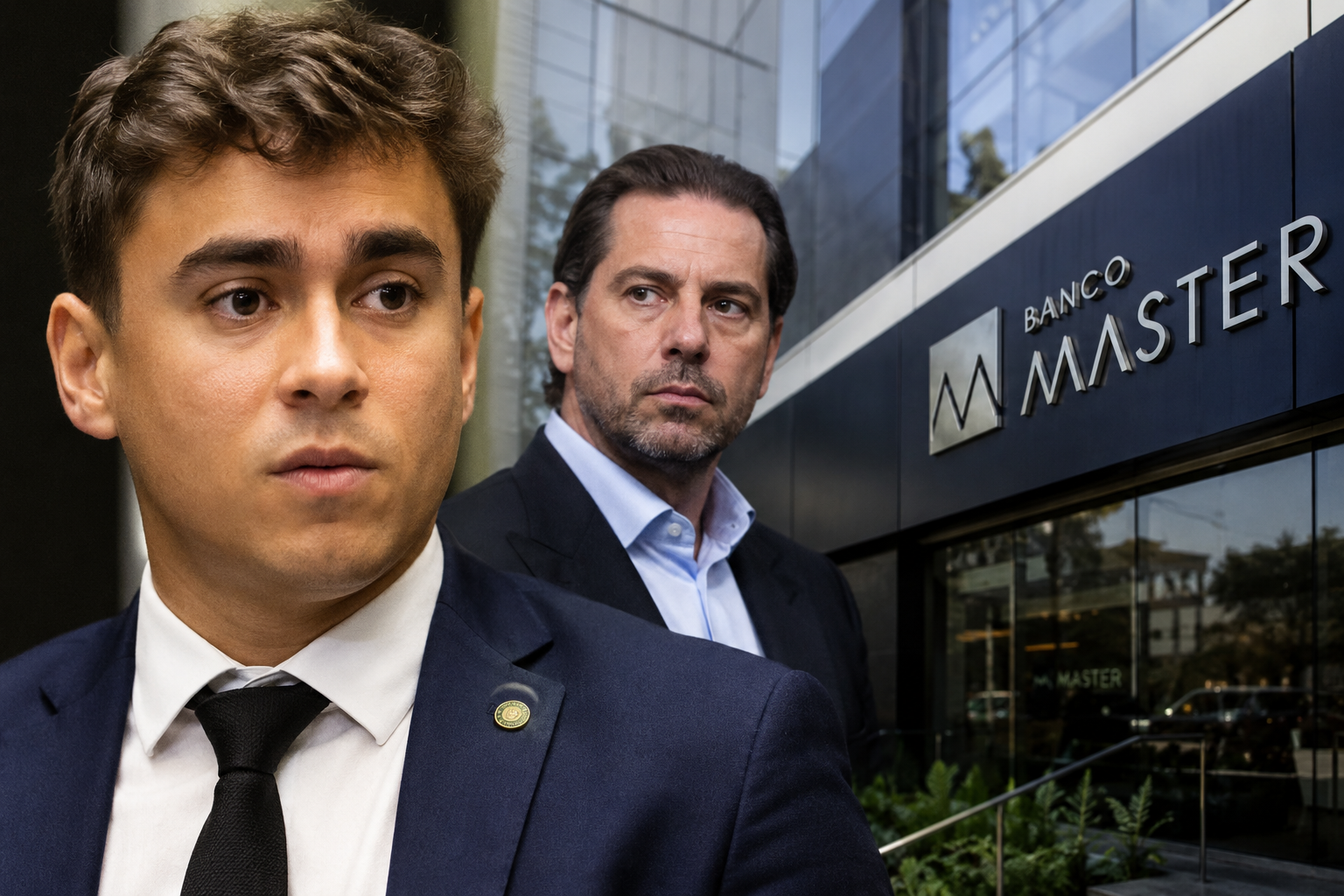 Nikolas Ferreira entra no centro da crise do Banco Master após novas revelações