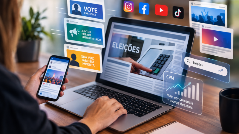 Eleições acirram disputa pela atenção digital das marcas