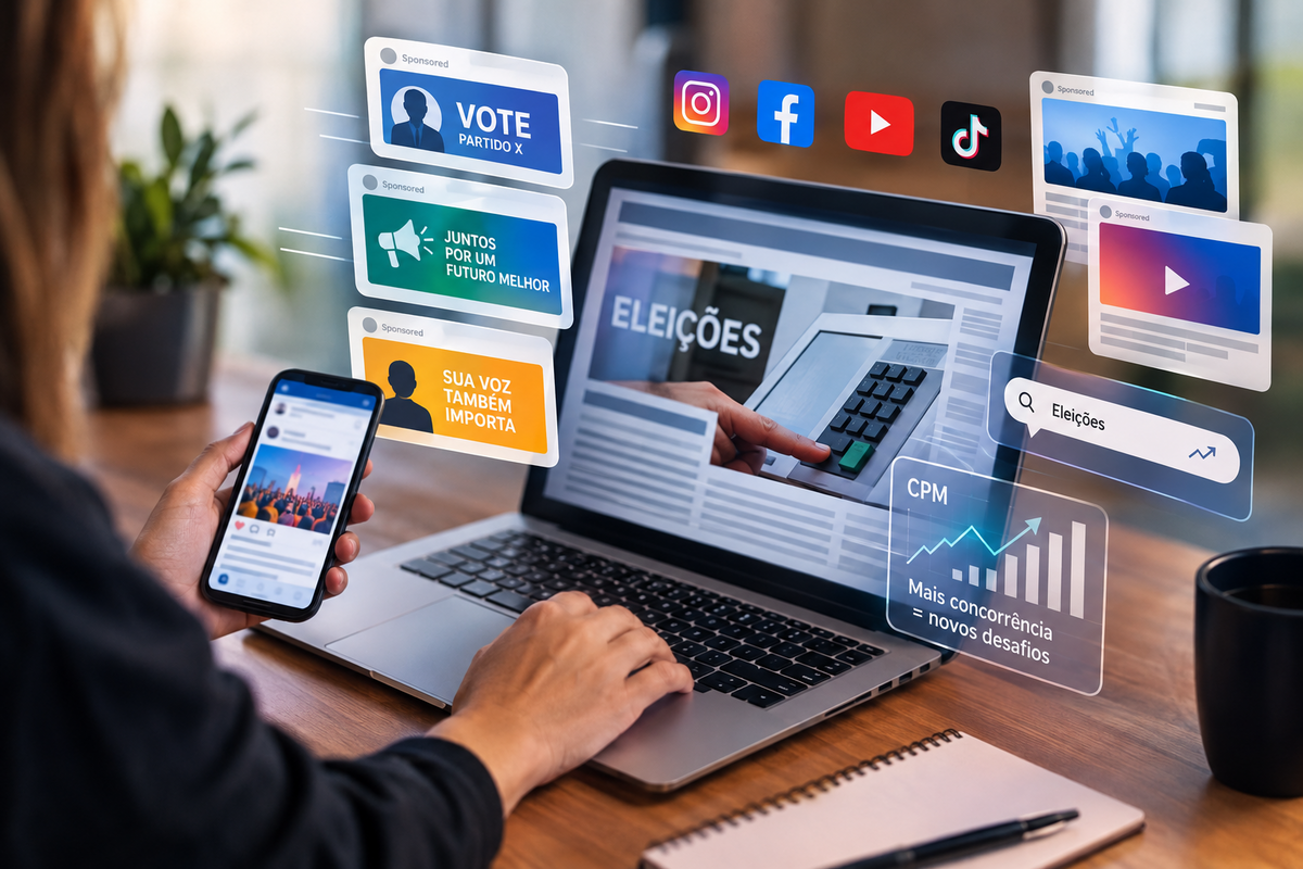 Eleições acirram disputa pela atenção digital das marcas