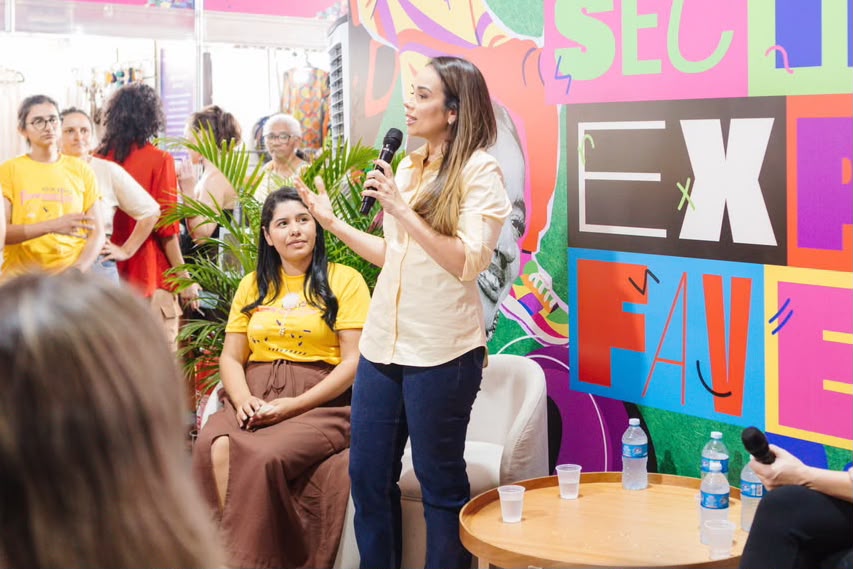 Camila Mariz participa de painel na Expo Favela e destaca autonomia feminina