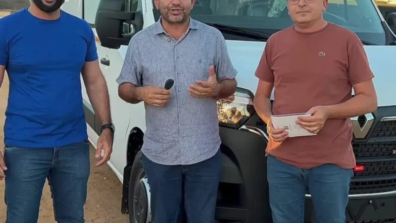 Junco do Seridó ganha nova ambulância para reforçar atendimento à população