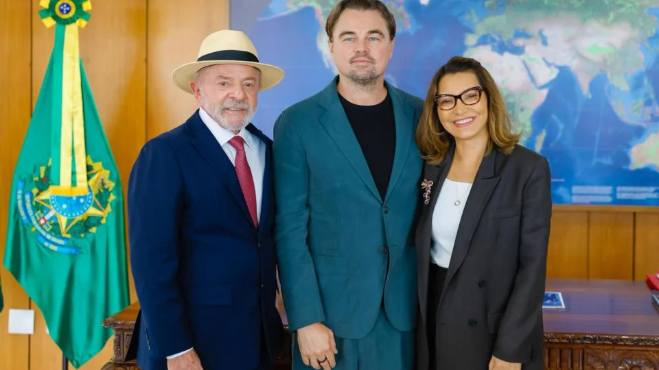 Leonardo DiCaprio no Planalto: Lula e Janja discutem clima, meio ambiente e povos indígenas com astro de Hollywood