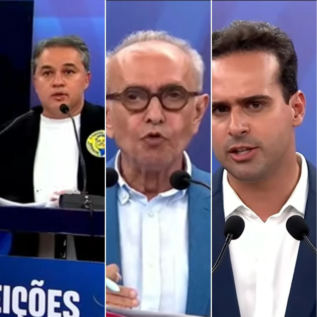 Lucas e Efraim trocam farpas sobre agricultura e água no debate; Cícero mira folha de pagamento do Estado