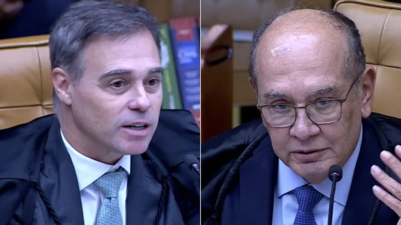 Desfaçatez no STF: Gilmar Mendes e André Mendonça protagonizam bate-boca tenso sobre investigação de Alexandre de Moraes
