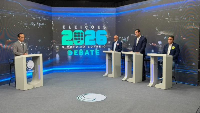 Segurança na Paraíba em Debate: Cícero defende honestidade, Lucas cita combate a facções e Efraim questiona segurança