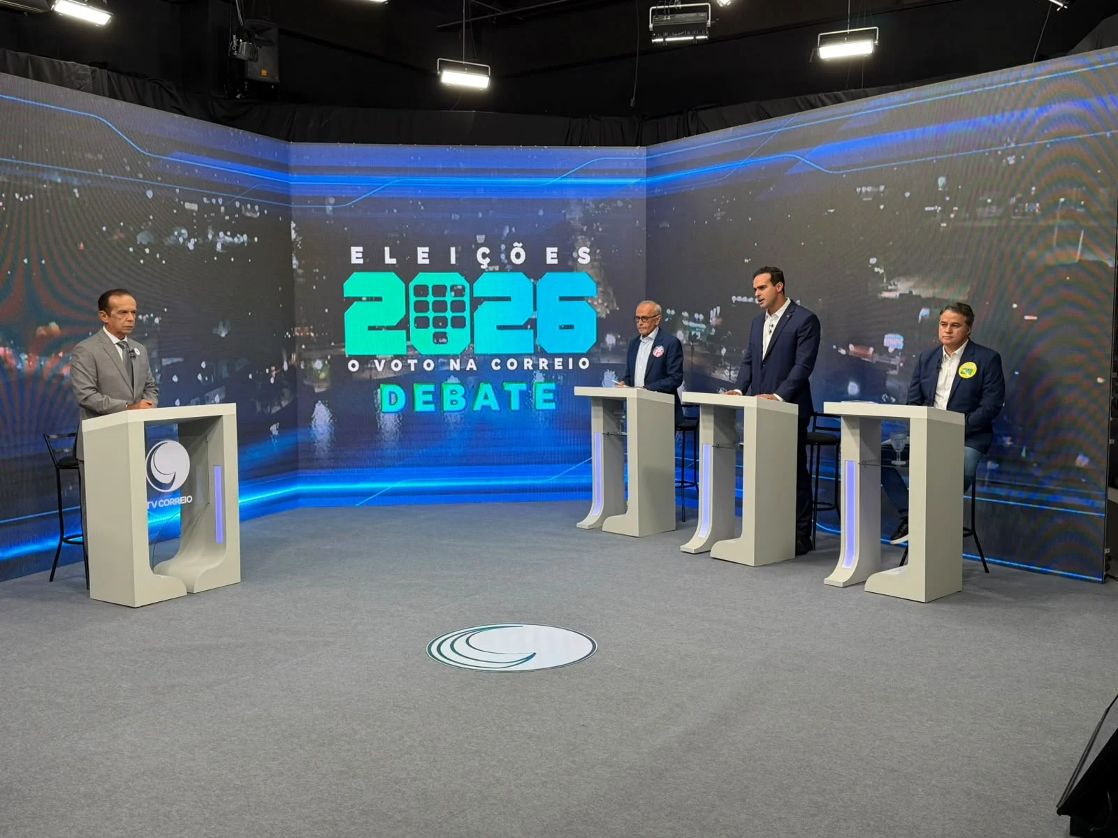 Segurança na Paraíba em Debate: Cícero defende honestidade, Lucas cita combate a facções e Efraim questiona segurança