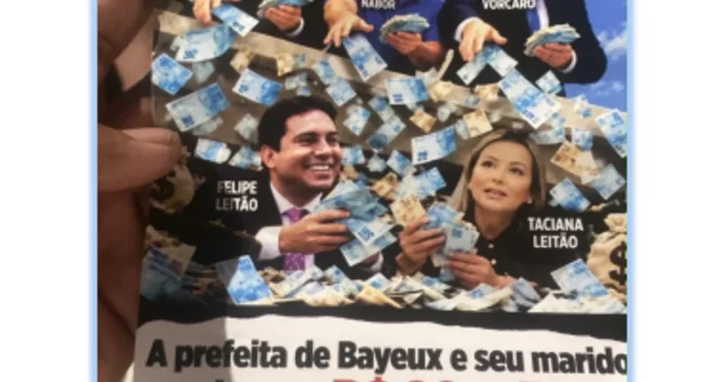 Panfletos Apócrifos Acusam Felipe Leitão de Receber R$ 20 Milhões do Banco Master, Promotora Pede Investigação da PF