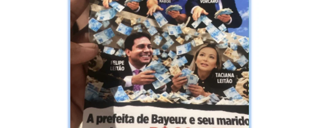 Panfletos Apócrifos Acusam Felipe Leitão de Receber R$ 20 Milhões do Banco Master, Promotora Pede Investigação da PF