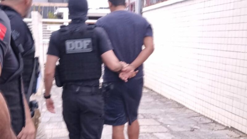 Suspeito de estelionato é preso pela Polícia Civil no Aeroclube, em JP