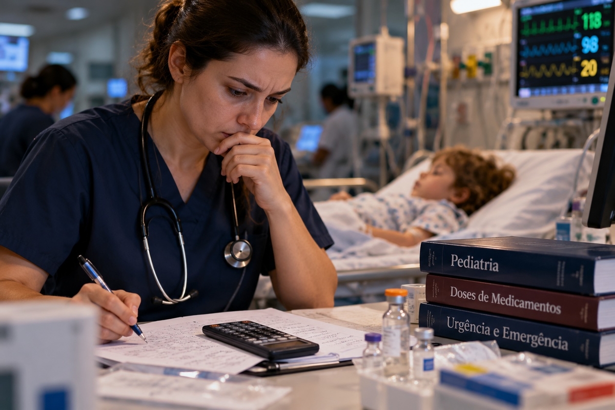 Erro de dose em criança ainda preocupa médicos de plantão