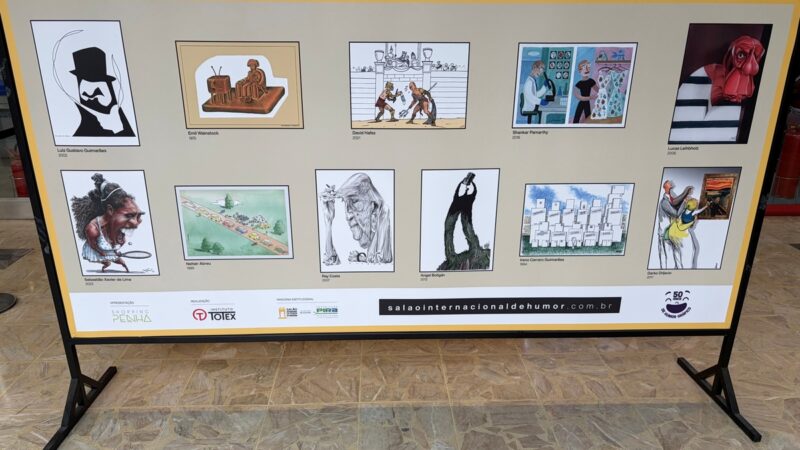 Mostra “50 Anos de Humor Gráfico” termina em 18 de outubro