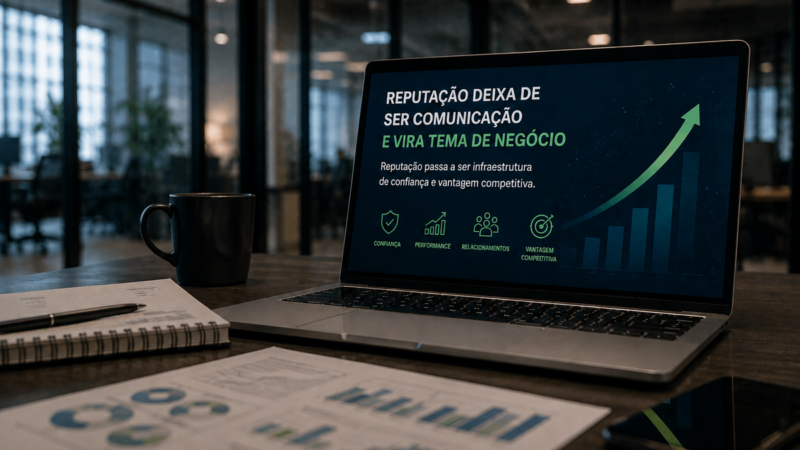 Reputação deixa de ser comunicação e vira tema de negócio