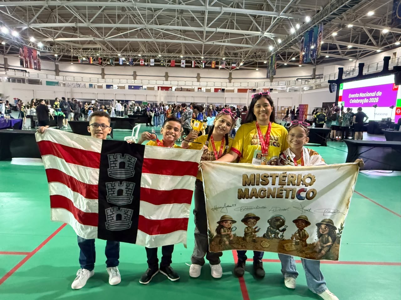 Escola da rede municipal de João Pessoa conquista 1º lugar nacional na FLL e garante vaga para o mundial