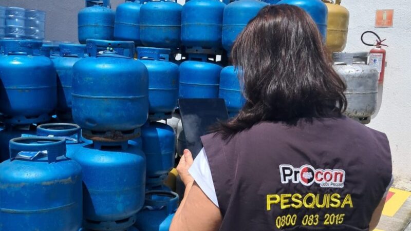 Gás de cozinha: preço oscila entre R$ 110 e R$ 125 em João Pessoa
