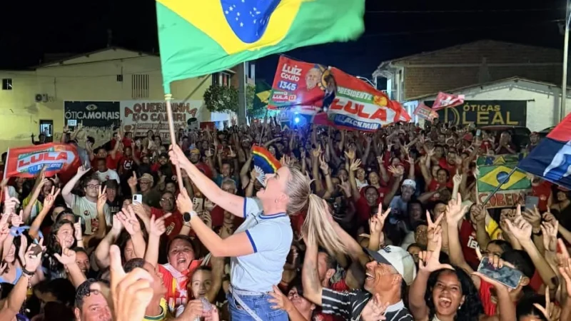 Anna Virgínia impulsiona Lula em Juazeirinho com campanha viral e já mira 2030 para candidatura própria