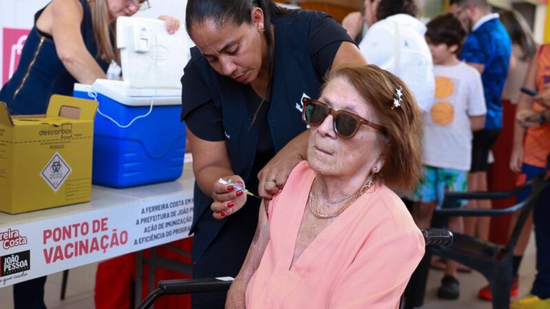 Paraíba aplica mais de 33 mil doses com foco na prevenção do sarampo e das meningites